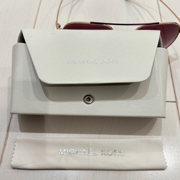 Vintage Michael Kors Burgundy sunglasses main image 6
